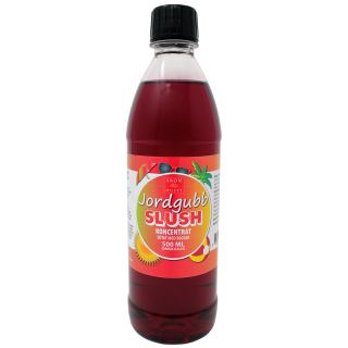 SLUSH Jordgubb koncentrat 500 ml, spädes 1+5